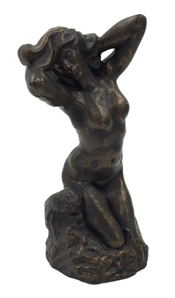 Rodin The Bather Toilette De Venus Nude Woman Bathing Statue Art